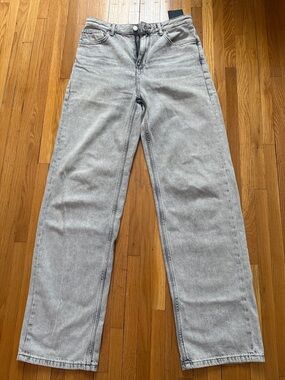 Zara Light Gray Denim Jeans